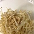 yarhag's cooksnap of when they made レンジで簡単!!もやしナムル!!.