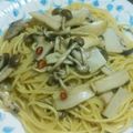 しゃとちゃん's cooksnap of when they made きのこのパスタ.
