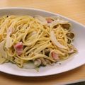 みなこっこ♪'s cooksnap of when they made 3種のきのこのクリームスパゲッティ.