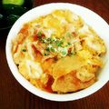 あんぐーりあ's cooksnap of when they made [一人前]　卵とじ豚丼　.