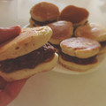 はあとっこっこ's cooksnap of when they made 簡単どら焼き！市販のおしるこをリメイク！.