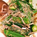 琉空海's cooksnap of when they made 簡単★葛きり酢の物サラダ！★混ぜるだけ♪.