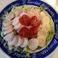 amiyuiママ's cooksnap of when they made サラダに♡♥ハートマト♥♡.