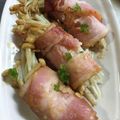 かお1200's cooksnap of when they made えのきベーコンバタポン焼き 簡単美味しい.