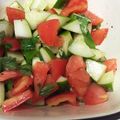 くるみぱうだー's cooksnap of when they made 簡単！トマトとキュウリのマリネ.
