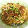 アズーロコンパクト's cooksnap of when they made ふわふわ卵のうな玉丼.