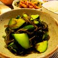なっち船長's cooksnap of when they made きゅうりを叩いてストレス発散！わさび味.