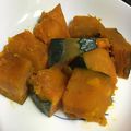 ｼｮｺﾗmode's cooksnap of when they made レンジで簡単 カボチャの煮物.