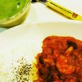 hit13chara's cooksnap of when they made ズッキーニと海老のトマトカレー.