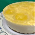 ルルメグ's cooksnap of when they made レモンのレアチーズゼリーケーキ♪.