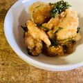 カズ形33's cooksnap of when they made 鶏むねdeお肉柔らか♡大葉タレの油淋鶏.