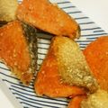 さねちんママ's cooksnap of when they made フライパンで簡単☆鮭の唐揚げ.