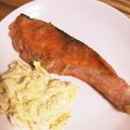 ★★ちぃ★★'s cooksnap of when they made 鮭ムニエルに簡単タルタルソースを添えて☆.