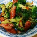 westerly's cooksnap of when they made ウインナーとブロッコリーのケチャップ炒め.