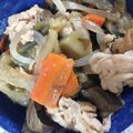 クックZ8J4H4☆'s cooksnap of when they made なすと豚肉とにんじんの煮物.
