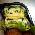 ＠LECHE's cooksnap of when they made 美味しいほうれん草の卵焼き☆.