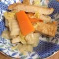 クックZ8J4H4☆'s cooksnap of when they made 簡単和食♪ 白菜と人参 さつま揚げの煮物.