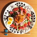 ruirui78's cooksnap of when they made 簡単★ピリ辛キムチ素麺.