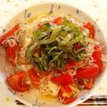 サシャママ's cooksnap of when they made トマトとじゃこのぶっかけ素麺.