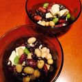 なぎみつ's cooksnap of when they made りんごとミックスビーンズのクリチ入サラダ.