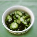 *ひろみ*'s cooksnap of when they made 簡単一品♡キュウリとワカメの酢の物.