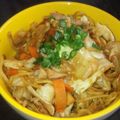 じう630's cooksnap of when they made 野菜いっぱい味噌焼きそば.