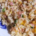 minako1004's cooksnap of when they made 簡単節約満足♪和風なパラパラチャーハン.