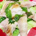 マリーS's cooksnap of when they made 豚とキャベツのレンジ蒸しおろしポン酢.
