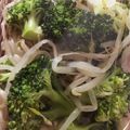 なっぽん．'s cooksnap of when they made 簡単☆ブロッコリーともやしの和え物♪.