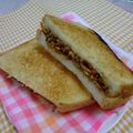 ななぐくん's cooksnap of when they made 辛れぃ☆カレー☆　HOTサンド☆彡.