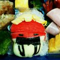 すすすーさん's cooksnap of when they made 幼稚園キャラ弁☆ジュウオウゴリラ.