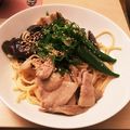 ykshan's cooksnap of when they made さっぱり！茄子と舞茸の和風冷製パスタ♪.