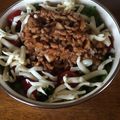 タイタニック好き's cooksnap of when they made たっぷりキノコのタコライス.