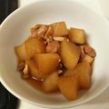 未来の宙's cooksnap of when they made 鶏ももと大根の照り煮.