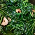 RuruMar's cooksnap of when they made クウシンサイ炒め.
