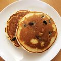 Sarah09's cooksnap of when they made ブルーベリーとクリームチーズのパンケーキ.