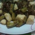 dandp's cooksnap of when they made 決め手は【わさび】牛肉と豆腐の甘辛炒め.