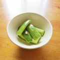 pali's cooksnap of when they made きゅうりのビール漬、わさび。.