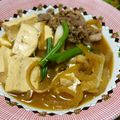 ポキコちゃん's cooksnap of when they made 肉豆腐.