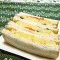 赤い電話's cooksnap of when they made 簡単☆なのに美味！ポテサラサンドイッチ.