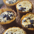 くまりっぺ♡'s cooksnap of when they made HMとオレオでクッキー&クリームマフィン.