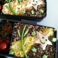ゆうみつのママ's cooksnap of when they made キャラ弁☆七夕笹飾り・お星様.