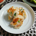 qyulove's cooksnap of when they made はんぺんの明太ふわふわ焼き.