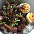 こはくっち☆'s cooksnap of when they made 豚軟骨でトロトロ魯肉飯(ルーローハン)♡.