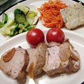 やまうさ's cooksnap of when they made 豚ヒレの中華煮豚.