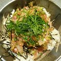 pika0921's cooksnap of when they made アジのたたき丼.