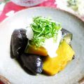 ＴＯＭＯＷＡＴ's cooksnap of when they made ナスとカボチャの簡単すぎ煮物.