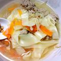 seka854's cooksnap of when they made 肉団子の生姜スープ(ワンタン皮入り).