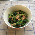 akmom's cooksnap of when they made 小松菜とツナの和え物.