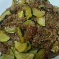 aki178aki's cooksnap of when they made 簡単♪ズッキーニと牛肉炒め.